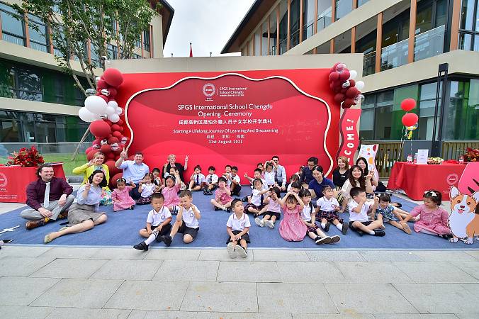 A New Journey at SPGS International School Chengdu Begins Now